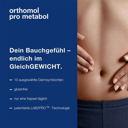 Orthomol pro metabol, gélules, 2 boîtes de 30 gélules