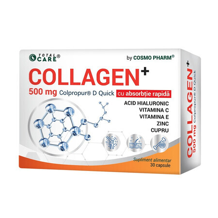 Collageen, 500 mg, 30 capsules, Cosmo Pharm
