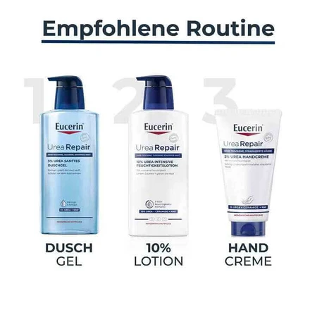 Crema de manos Eucerin Urearepair al 5 %, 2 x 75 ml