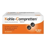 Comprimidos de carbón vegetal Compretten, 60 comprimidos