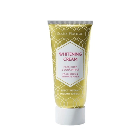 Face, body and intimate area cream with instant whitening effect, 75 ml, Doctor Fiterman: ceny i cechy