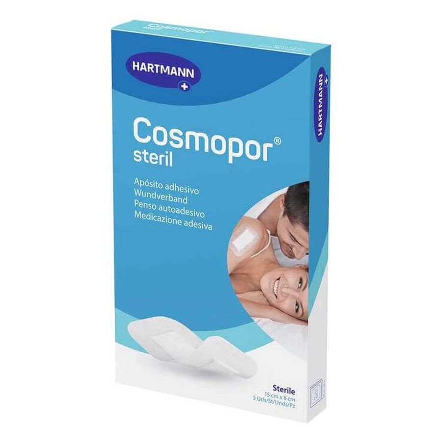 Cosmopor® steril 8x15 cm, 25 de plasturi