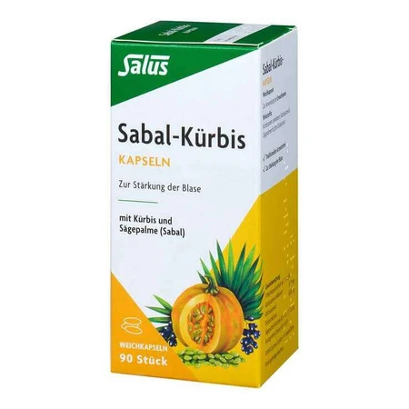 Cápsulas de calabaza Salus Sabal, 90 cápsulas blandas