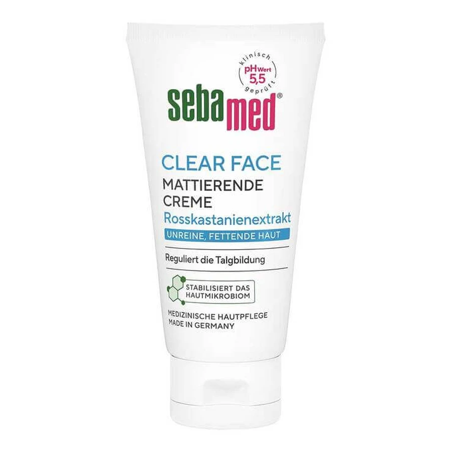 Crema matificante Sebamed Clear Face, 50 ml