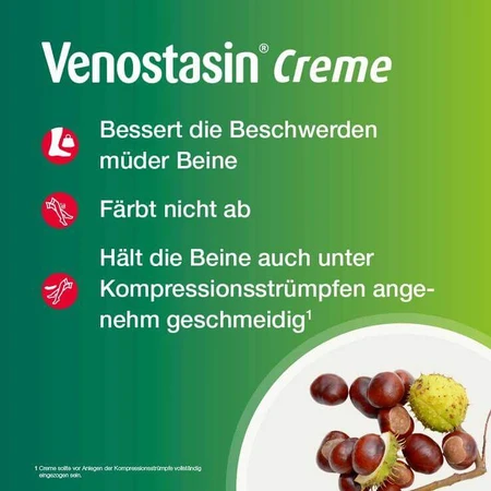 Crema Venostasin® para piernas cansadas, 50 g de crema