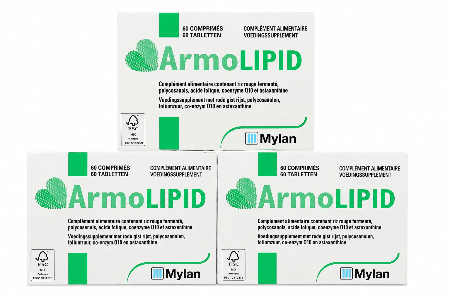 ArmoLipid, 3 x 60 tabletten, Mylan