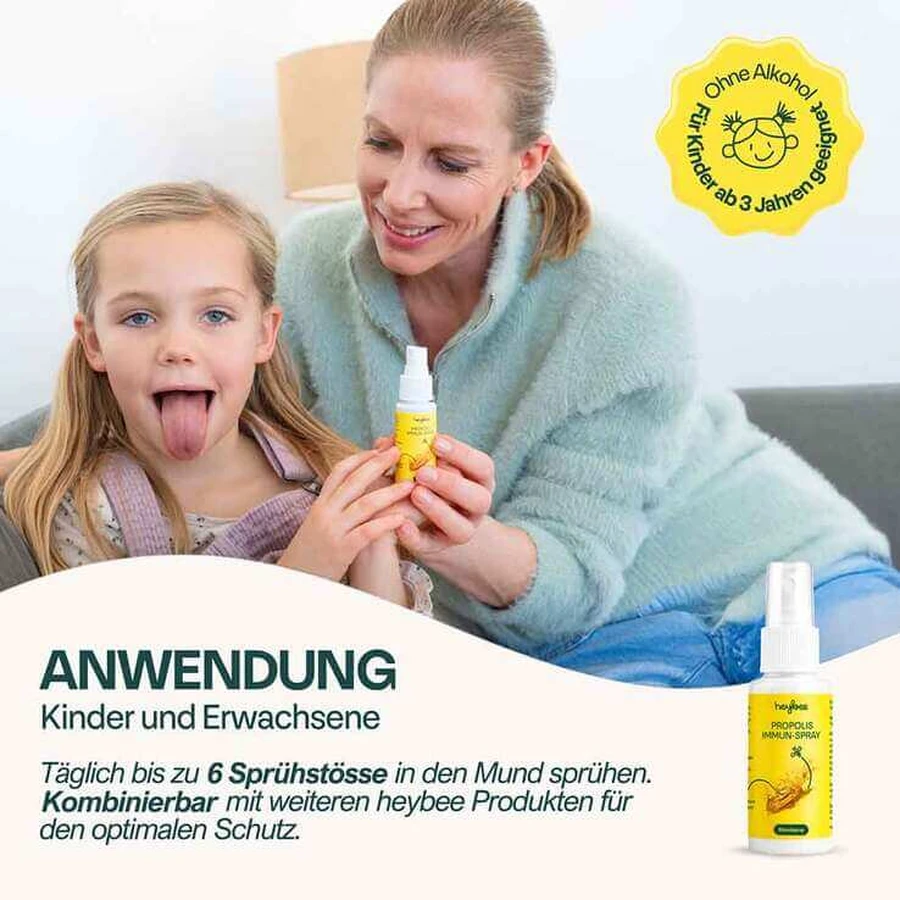 Heybee Propolis Immune Spray, 30 ml Spray