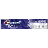 3D White Vivid Mint Ultra Whitening Toothpaste, 147 g, Crest