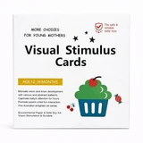 Set carduri educative vizuale, 12-36 luni, OEM