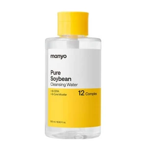 Agua micelar de soja pura, 500 ml, Manyo