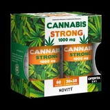 Cannabis Strong, 1000 mg, 30 + 30 softgels, Dietmed