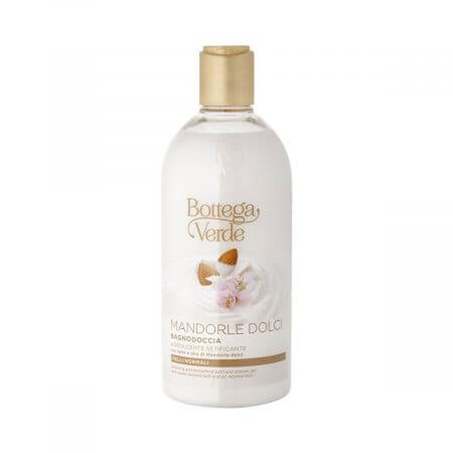 Gel de dus cu lapte de migdale dulci, 400 ml, Bottega Verde