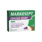 Markosept, Zwarte bessen, 24 zachte tabletten, Fiterman Pharma