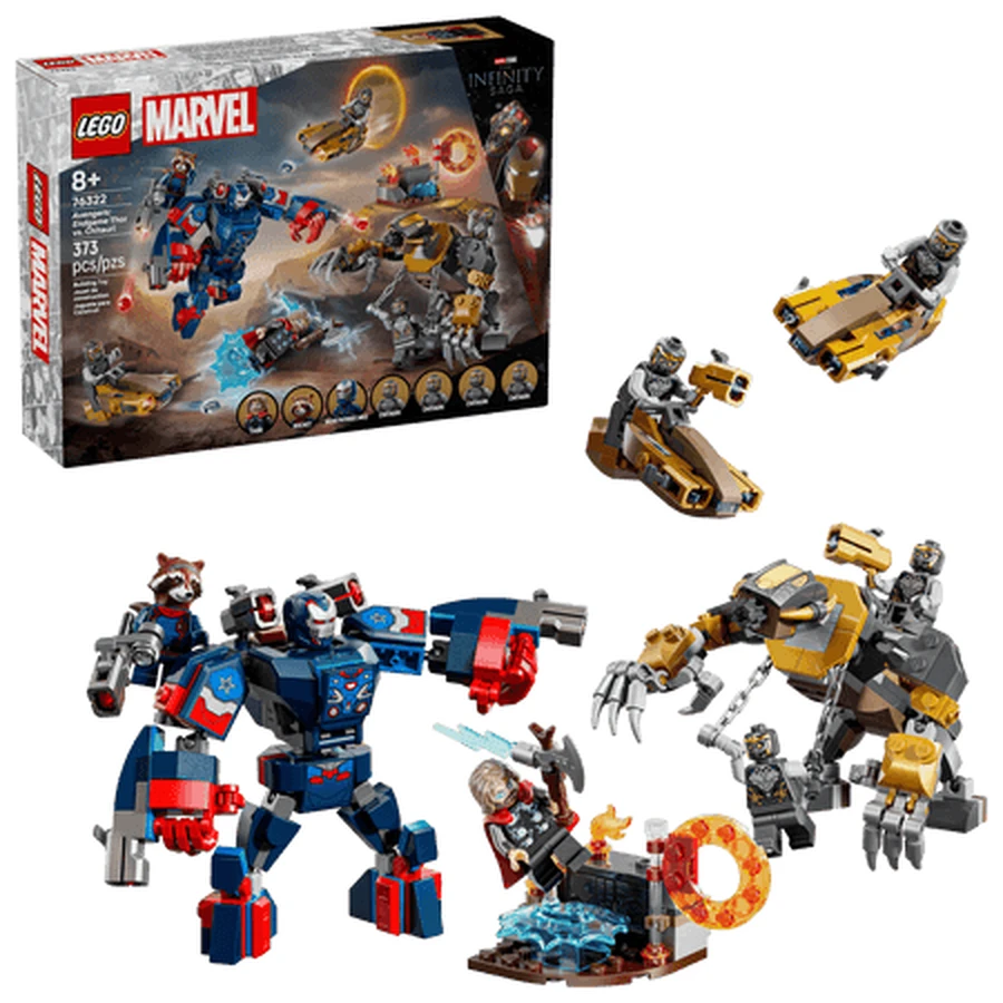 Les Avengers : Thor contre les Chitauri – Endgame, Marvel, à partir de 8 ans, 76322, 373 pièces, Lego