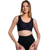 Compressieondergoed met hoge taille, L, zwart, string, 1 stuk, Norseli