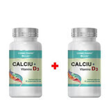 Pakket Calcium + Vitamine D3, 90 + 30 filmomhulde tabletten, Cosmopharm