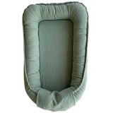 Nido de muselina para bebé con dos lados, color menta, a partir de 0 meses, Twindeco