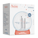 A-OXitive gladmakende hydraterende dagcrème pakket, 30 ml + thermaal water spray, 50 ml, 80 ml, Avene