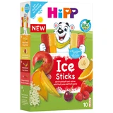 Bio Ice Stick Fruit Juice and Fruit Puree Popsicles, Ages 3+, 10 pieces x 40 ml, Hipp
