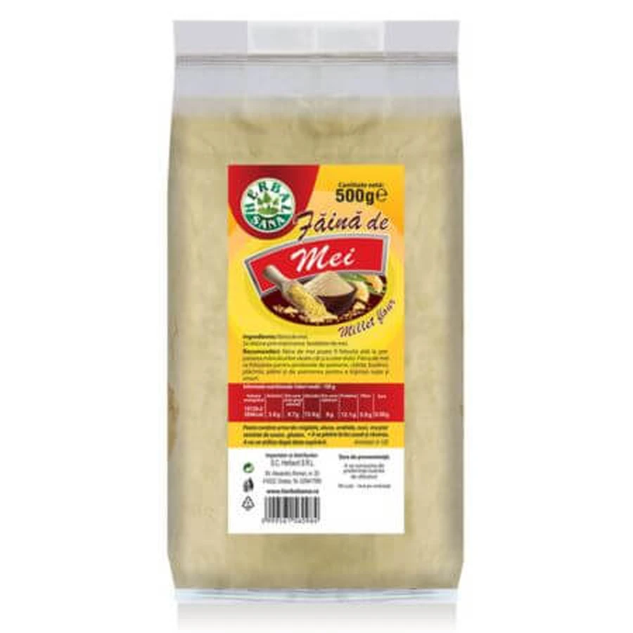 Harina de mijo, 500 g, Herbal Sana