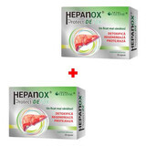 Hepanox Protect Detox pakket, 30 capsules + 30 capsules, Cosmo Pharm