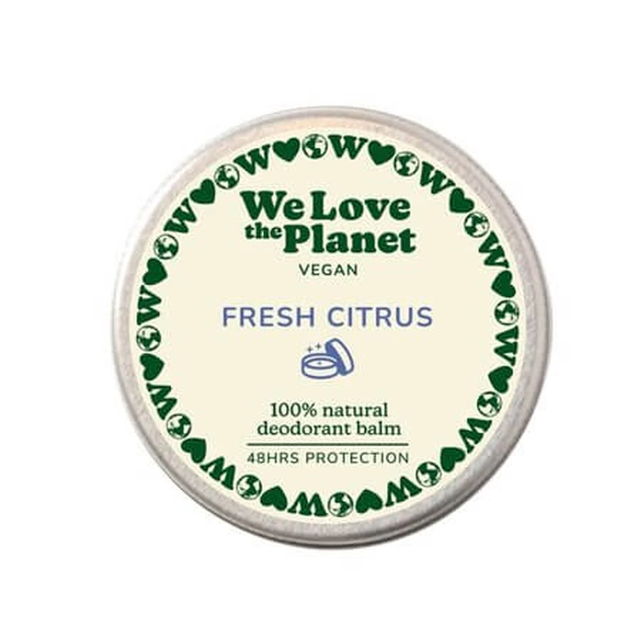 Desodorante en crema natural con aroma a cítricos frescos, 35 g, We Love The Planet