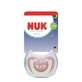 Ciuccio da notte Nuk First Choice, rosa, con coniglietto, 18–36 mesi, 1 pezzo, Nuk