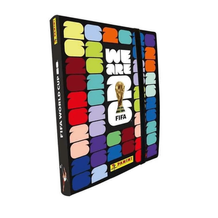 Deluxe-album voor de kaartcollectie van het WK voetbal 2026, Adrenalyn XL, gelimiteerde oplage, Panini
