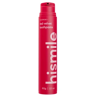 Dentifricio al fluoro Red Velvet, 60 g, Hismile