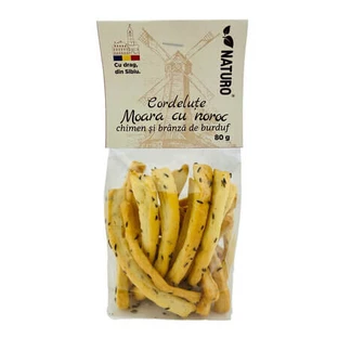 Paski sera „Burduf” z kminem i „Moara cu Noroc”, 80 g, Naturo