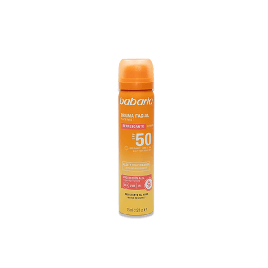 Face Spray with SPF 50, 75 ml, Babaria