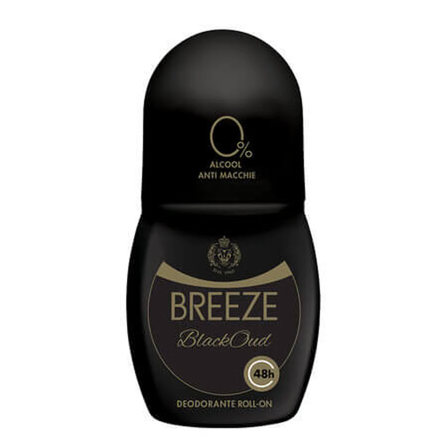 Black Oud Roll-On-Deodorant, 50 ml, Breeze