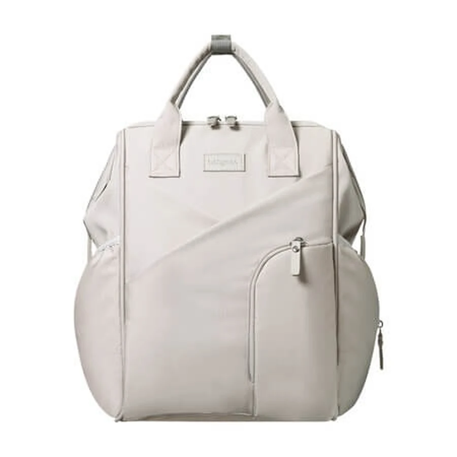 Rucksack für Mütter im modernen Stil, beige, Babyono