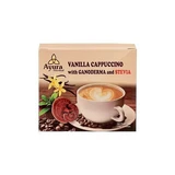 Instant Coffee Mix with Ganoderma, Stevia, and Vanilla, 10 packets x 15 g, Ayura Herbal