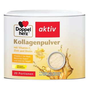 Colágeno en polvo con colágeno hidrolizado, vitaminas y zinc Aktiv, 150 g, Doppelherz