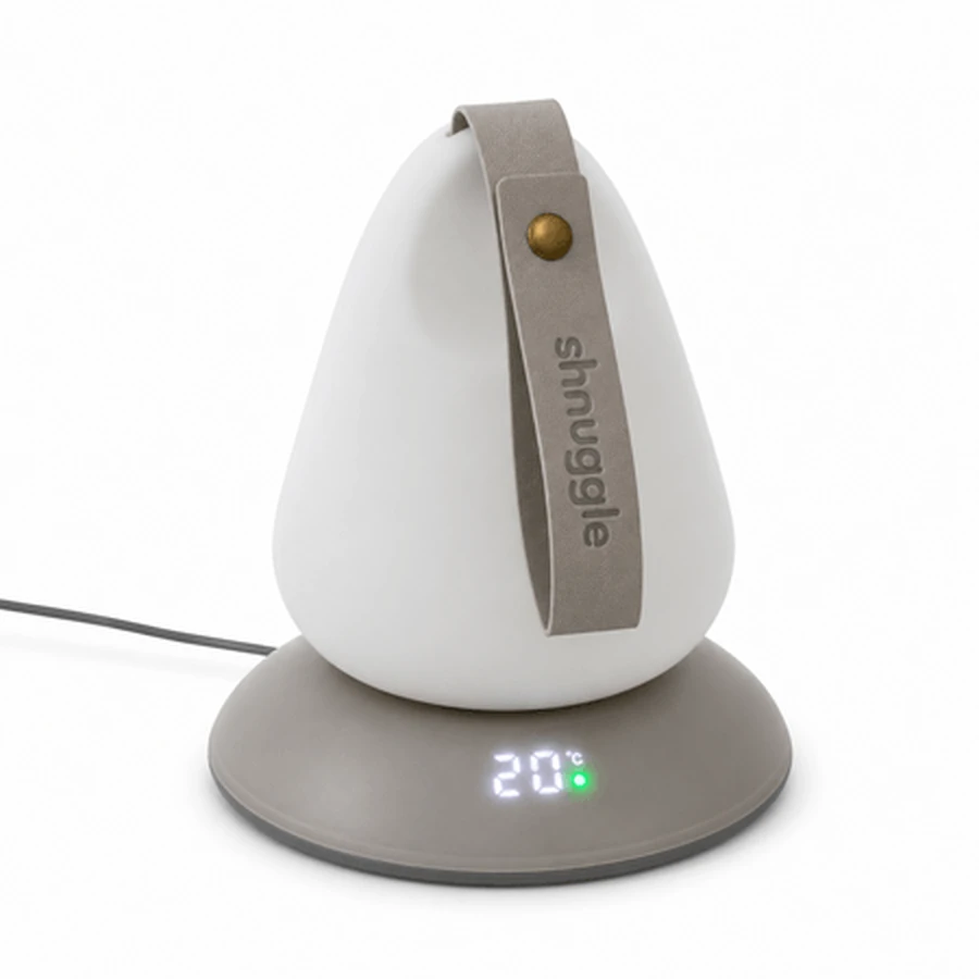 Moonlight Plus Portable Lamp with Built-in Room Thermometer, 0 months+, Shnuggle