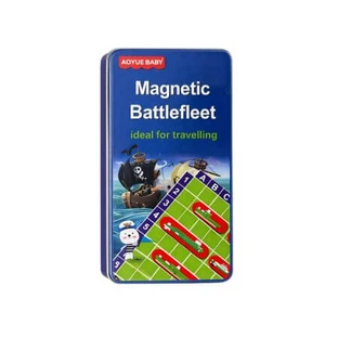 Gra magnetyczna – „Battleship”, od 8 lat, OEM