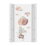 Wisseltafel met versteviging, 50 x 80 cm, muis, Ceba Baby