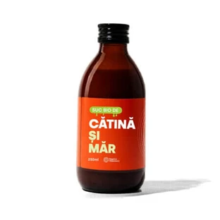 Organic Sea Buckthorn and Apple Juice, 250 ml, Catineata