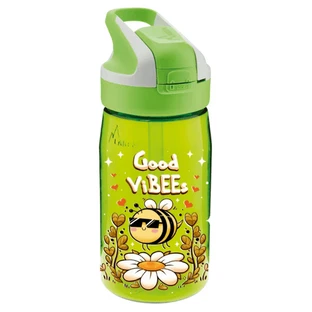 Summit Tritan Container with Automatic-Opening Lid, Good Vibee, 450 ml, Laken