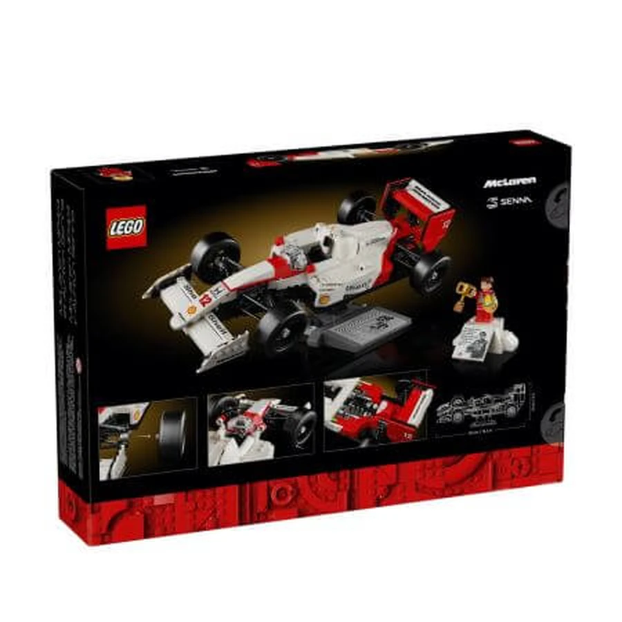 McLaren MP4/4 en Ayrton Senna, vanaf 18 jaar, 10330, Lego Icons