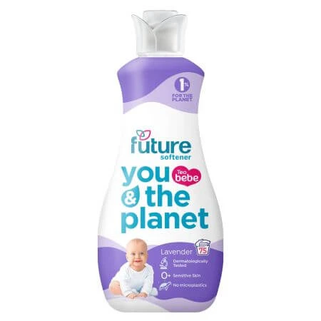 Wasverzachter voor babykleding, lavendel, 1,5 liter, Future