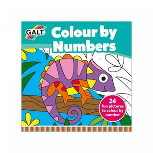 Livre de coloriage par numéros, à partir de 4 ans, Galt