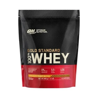 Gold Standard 100 % Molkenproteinpulver, Erdnussbutter und Schokolade, 480 g, Optimum Nutrition