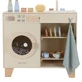 Wooden Washing Machine with Sink, Ages 3+, Little Dutch