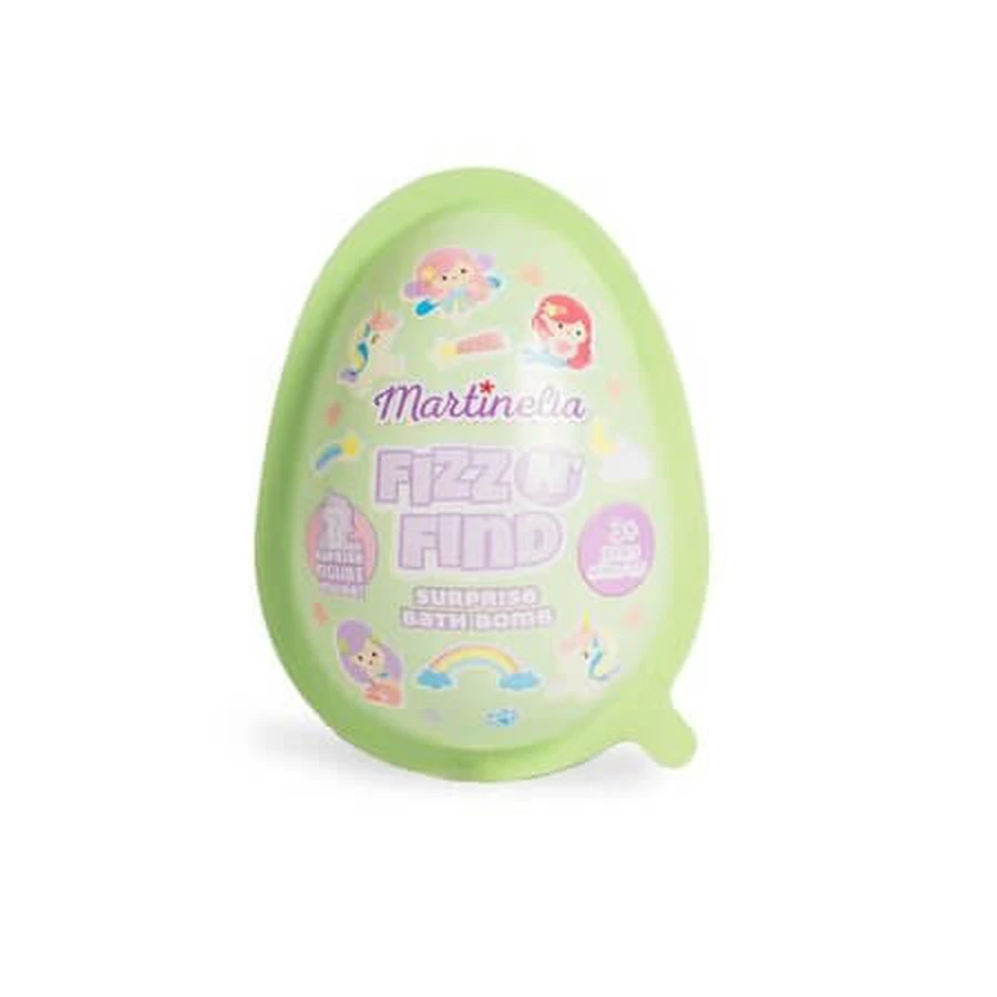 Bomba de baño «Huevo sorpresa», colores surtidos, «Frizz and Find», a partir de 3 años, 1 unidad, Martinelia