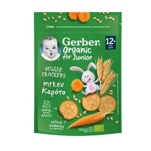 Biologische wortelcrackers, 100 g, Gerber