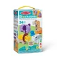 Set di costruzioni in legno, Animali della savana, Dai 2 anni in su, 34 pezzi, Melissa & Doug