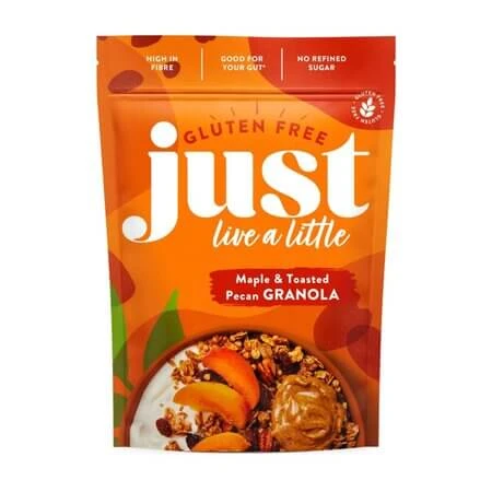 Glutenvrije granola met pecannoten en ahornsiroop, 360 g, Acti Snack
