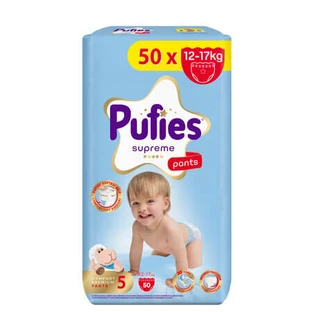 Supreme Pull-Ups, taille 5, 12–17 kg, lot de 50, Pufies